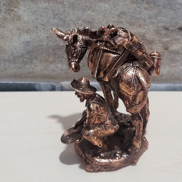 Hallmark Keepsake Ornament 1999 Prospector The Old West Collectors Series Copper - Picture 11 of 11